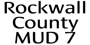 Rockwall County Municipal Utility District No. 7 Logo